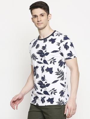 white printed t-shirt - 17469260 - Standard Image - 2