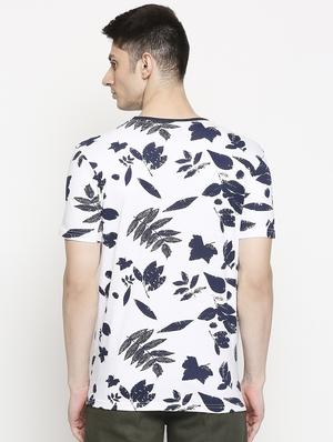 white printed t-shirt - 17469260 - Standard Image - 3