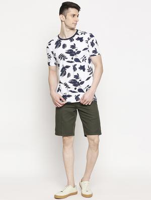 white printed t-shirt - 17469260 - Standard Image - 4