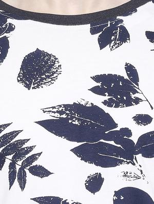 white printed t-shirt - 17469260 - Standard Image - 5