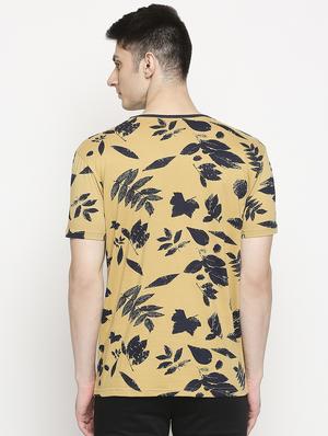 brown printed t-shirt - 17469262 - Standard Image - 3