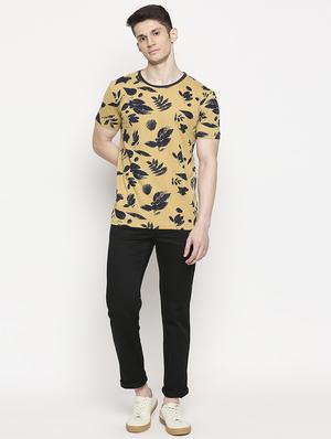 brown printed t-shirt - 17469262 - Standard Image - 4