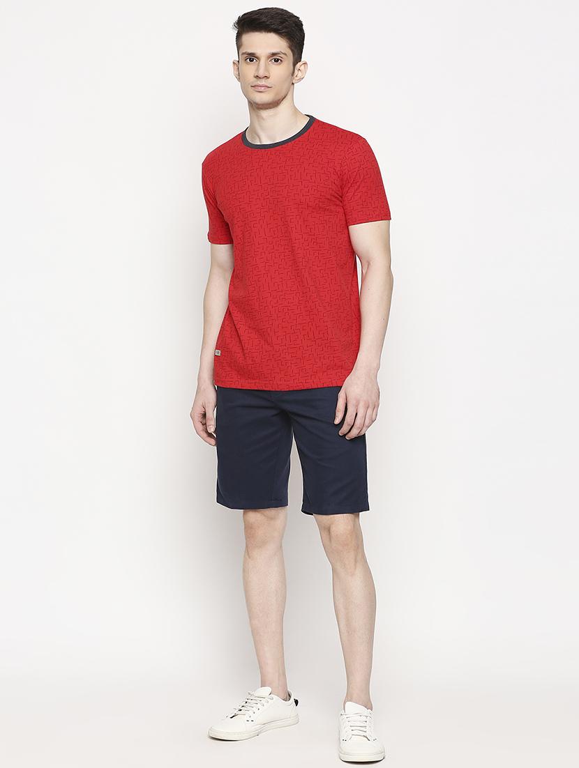 red printed t-shirt - 17469263 - Zoom Image - 4