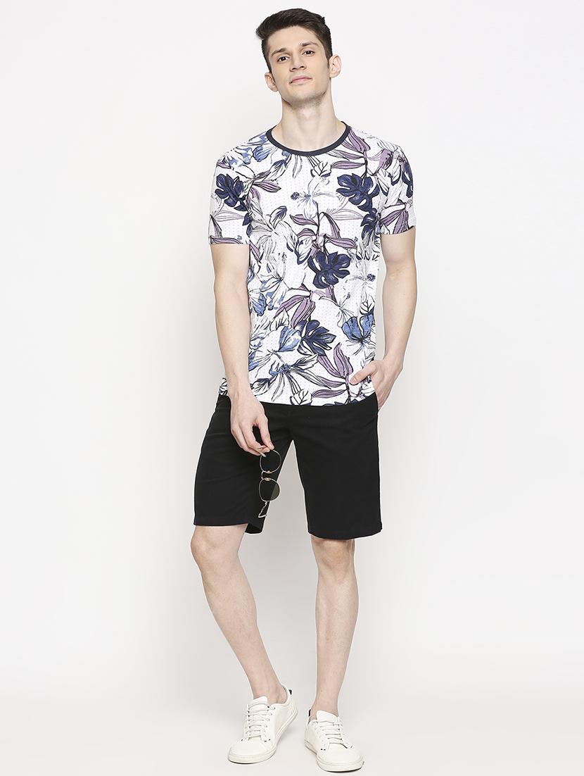 white printed t-shirt - 17469264 - Zoom Image - 4