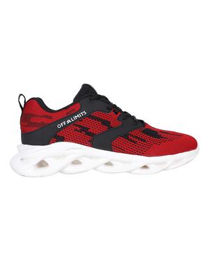 red lace up sport shoe - 17469309 - Standard Image - 2