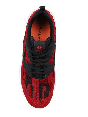 red lace up sport shoe - 17469309 - Standard Image - 5