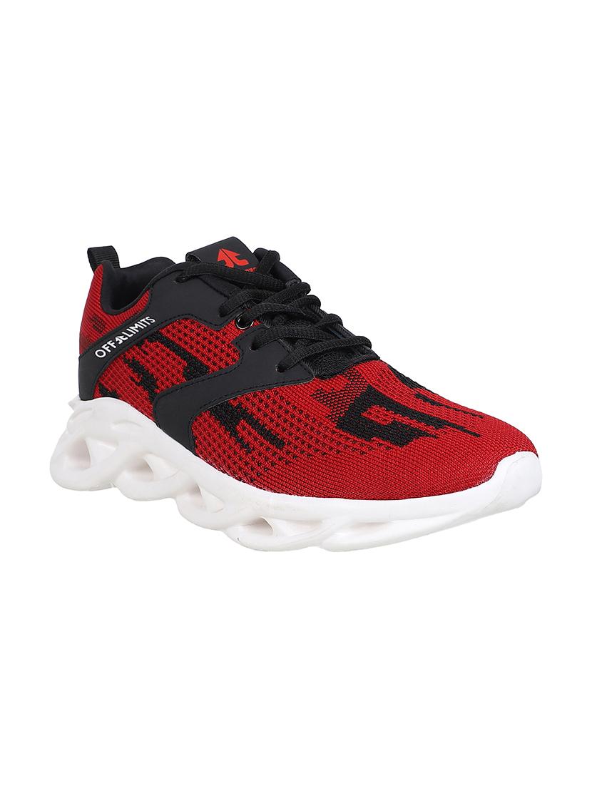 red lace up sport shoe - 17469309 - Zoom Image - 1