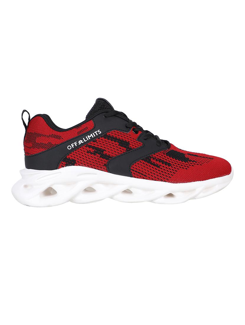 red lace up sport shoe - 17469309 - Zoom Image - 2