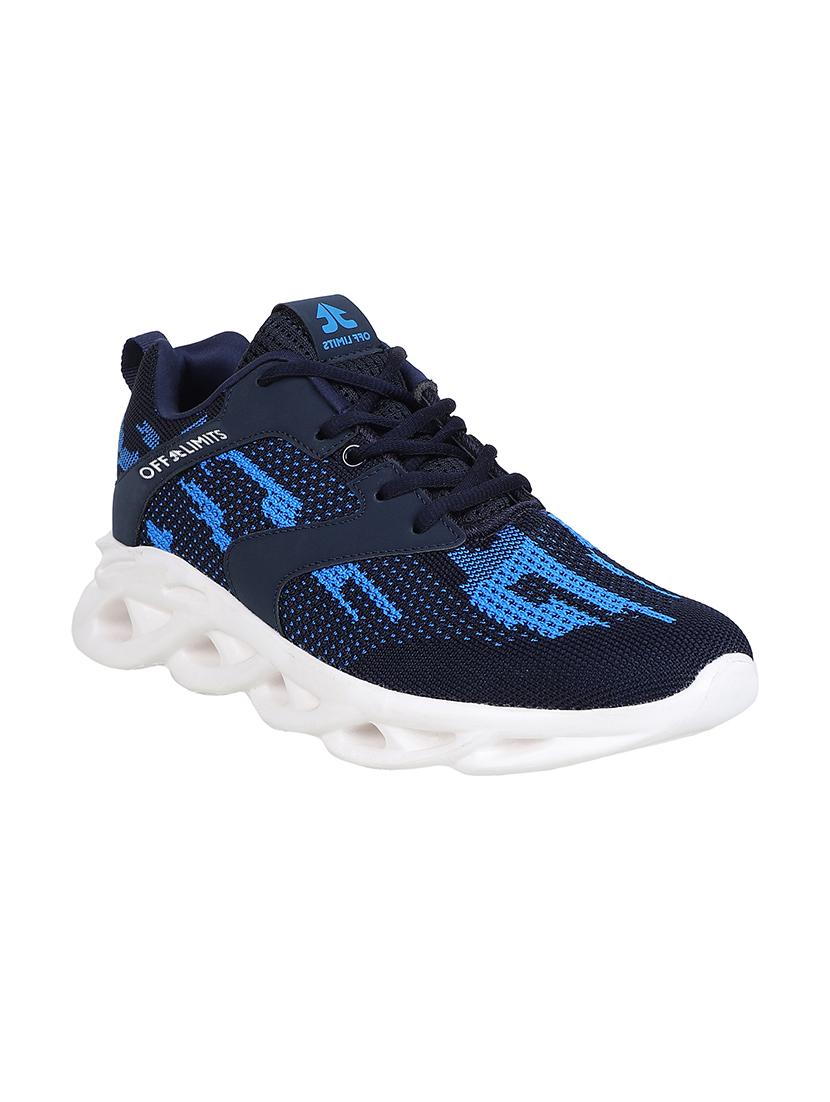 blue lace up sport shoe - 17469310 - Zoom Image - 1