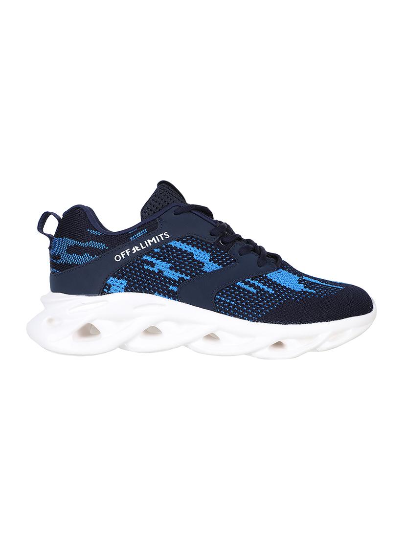 blue lace up sport shoe - 17469310 - Zoom Image - 2