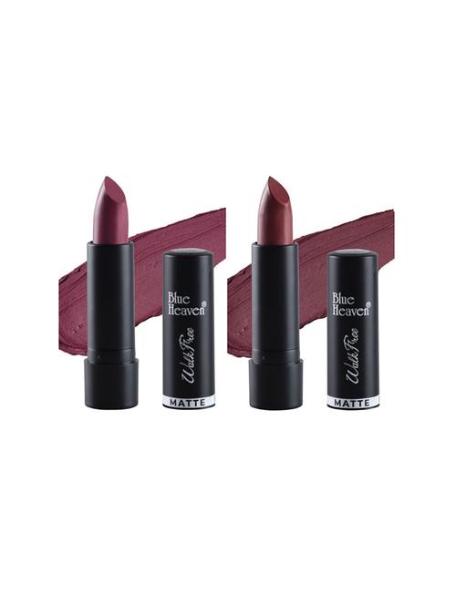 blue heaven pack of 2 walkfree matte lipsticks (aged wine & cherry me) - 17469354 - Standard Image - 1