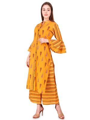 printed kurta palazzo set - 17469508 - Standard Image - 2