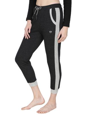 drawstring waist color block track pants - 17469511 - Standard Image - 2
