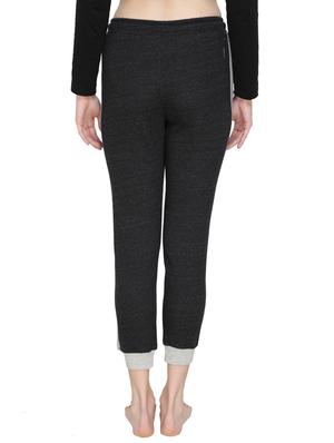 drawstring waist color block track pants - 17469511 - Standard Image - 3