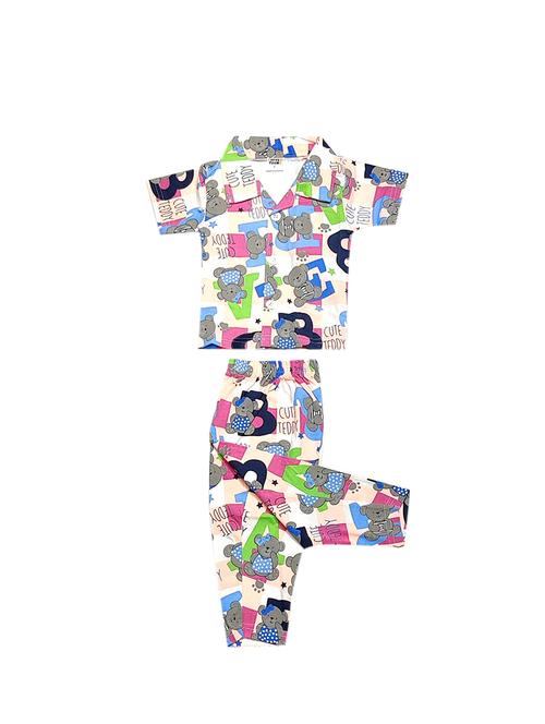 printed nightwear pyjama set - 17469532 - Standard Image - 1