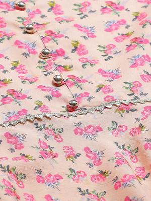 floral flared dress - 17470152 - Standard Image - 4