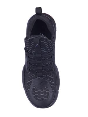 black lace up sport shoe - 17470156 - Standard Image - 4
