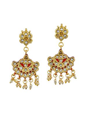 gold brass necklaces and earring - 17470211 - Standard Image - 4
