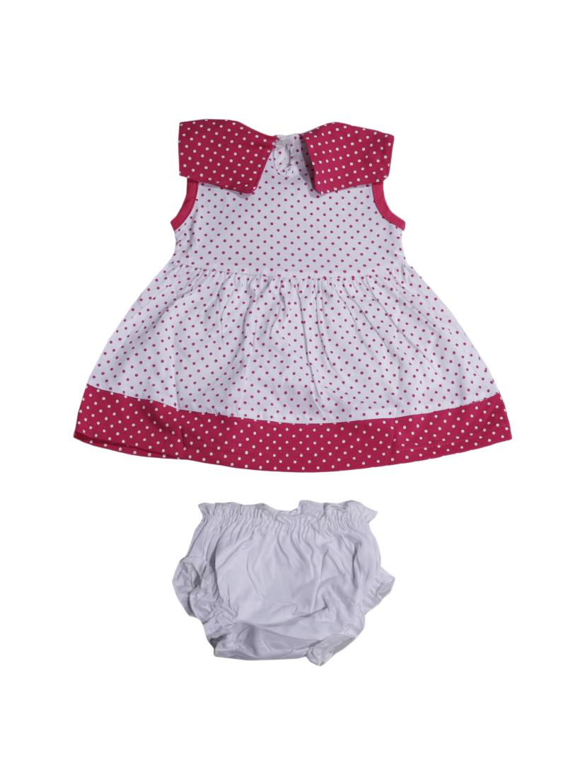 pink cotton blend frock - 17470316 - Zoom Image - 2