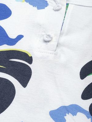 round neck tropical sleepshirt - 17470425 - Standard Image - 4