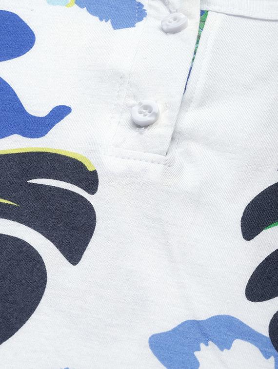 round neck tropical sleepshirt - 17470425 - Zoom Image - 4