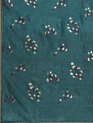floral printed saree with blouse - 17470587 - Standard Image - 5