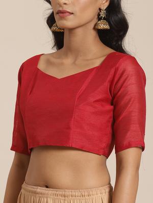 floral printed saree with blouse - 17470609 - Standard Image - 3