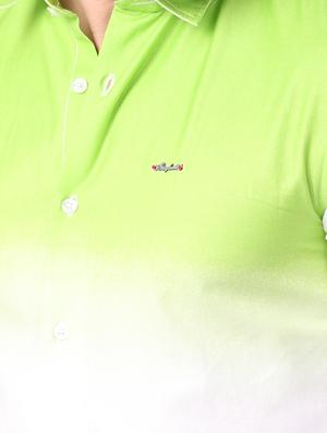 green ombre casual shirt - 17470697 - Standard Image - 5