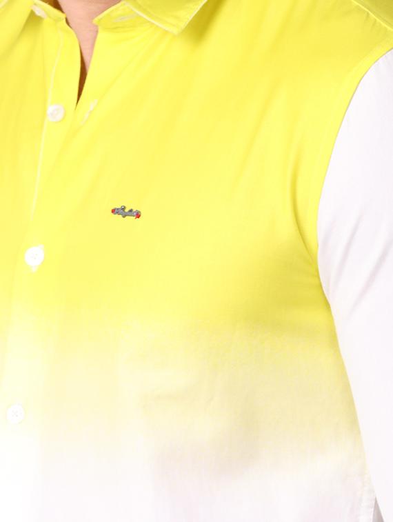 yellow ombre casual shirt - 17470698 - Zoom Image - 5