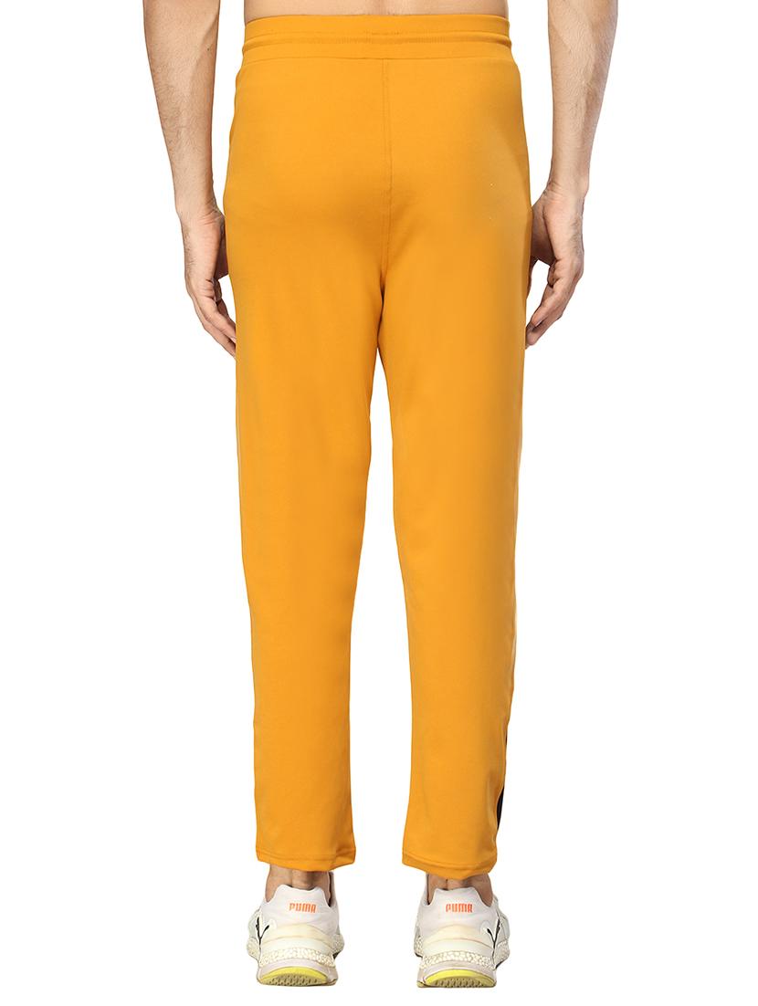 mustard side striped full length track pant - 17470800 - Zoom Image - 3