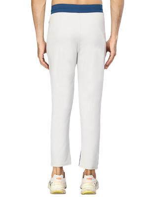 white color block full length track pant - 17470801 - Standard Image - 3