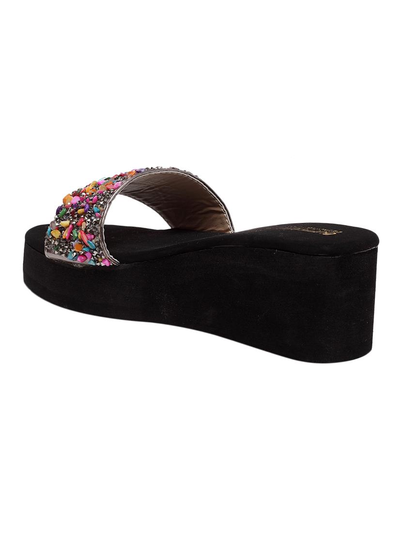 butterflies steps wedges for women's & girl's -3 (uk) - 17470826 - Zoom Image - 3
