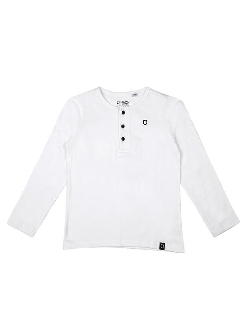 white cotton t-shirt - 17471161 - Standard Image - 1