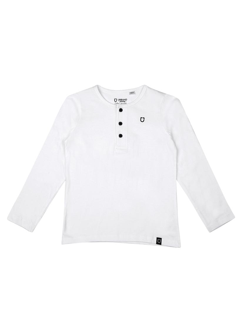 white cotton t-shirt - 17471161 - Zoom Image - 1