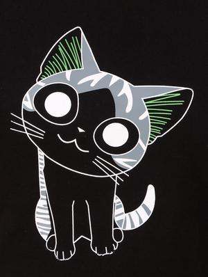 round neck quirky tee - 17471206 - Standard Image - 6