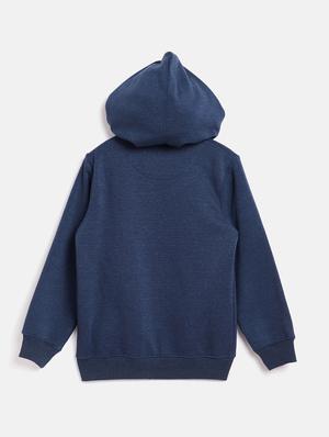 blue poly cotton sweatshirt - 17471335 - Standard Image - 2
