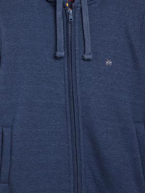 blue poly cotton sweatshirt - 17471335 - Standard Image - 3