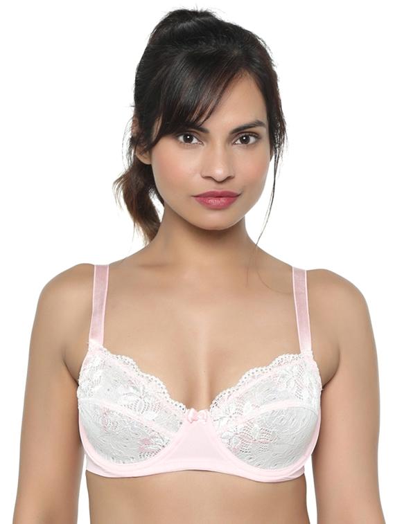 bow patch t-shirt bra - 17471883 - Zoom Image - 1