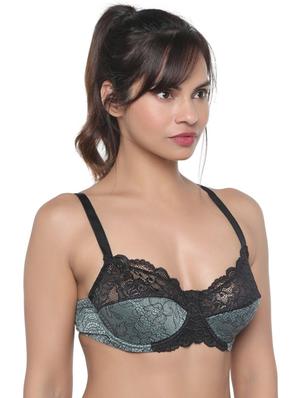 lace detail t-shirt bra - 17471884 - Standard Image - 2