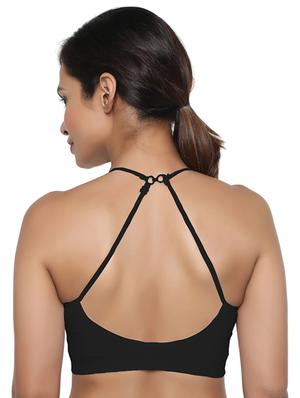 styled back bralette bra - 17471894 - Standard Image - 3