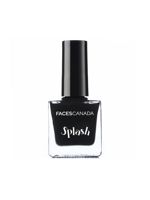 faces canada splash nail enamel black beauty 15 8ml - 17472030 - Standard Image - 1