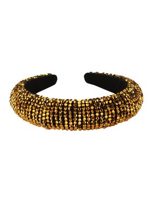 gold plastic hairband - 17472232 - Standard Image - 2