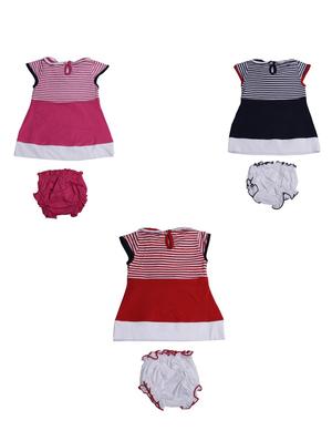 multi colored cotton frock - 17472292 - Standard Image - 2