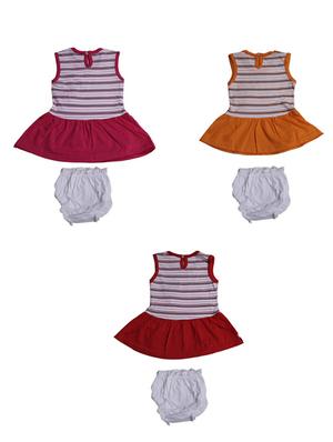 multi colored cotton frock - 17472293 - Standard Image - 2