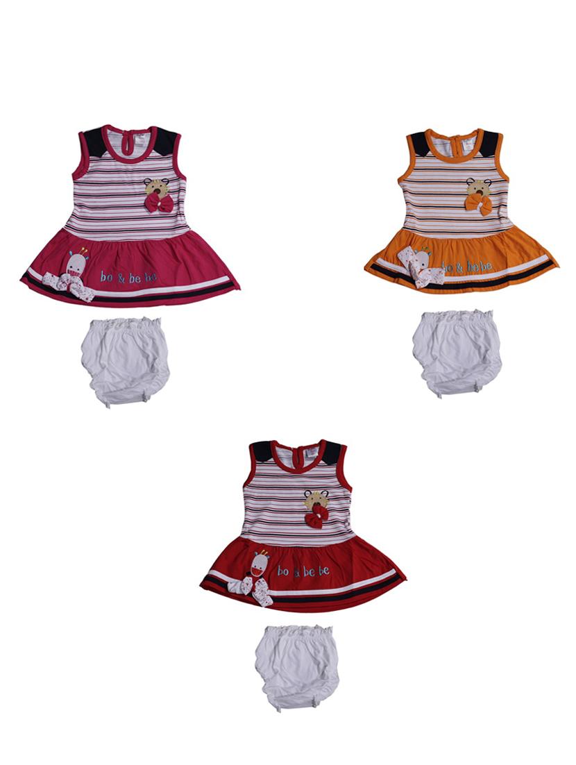 multi colored cotton frock - 17472293 - Zoom Image - 1