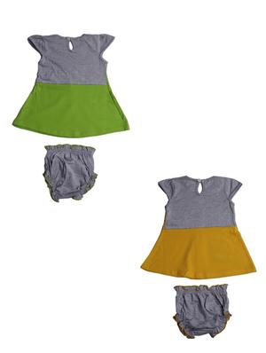 multi colored cotton frock - 17472297 - Standard Image - 2
