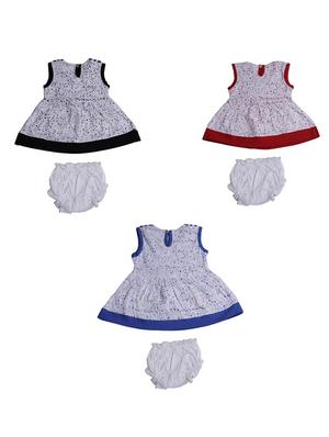 multi colored cotton frock - 17472298 - Standard Image - 2