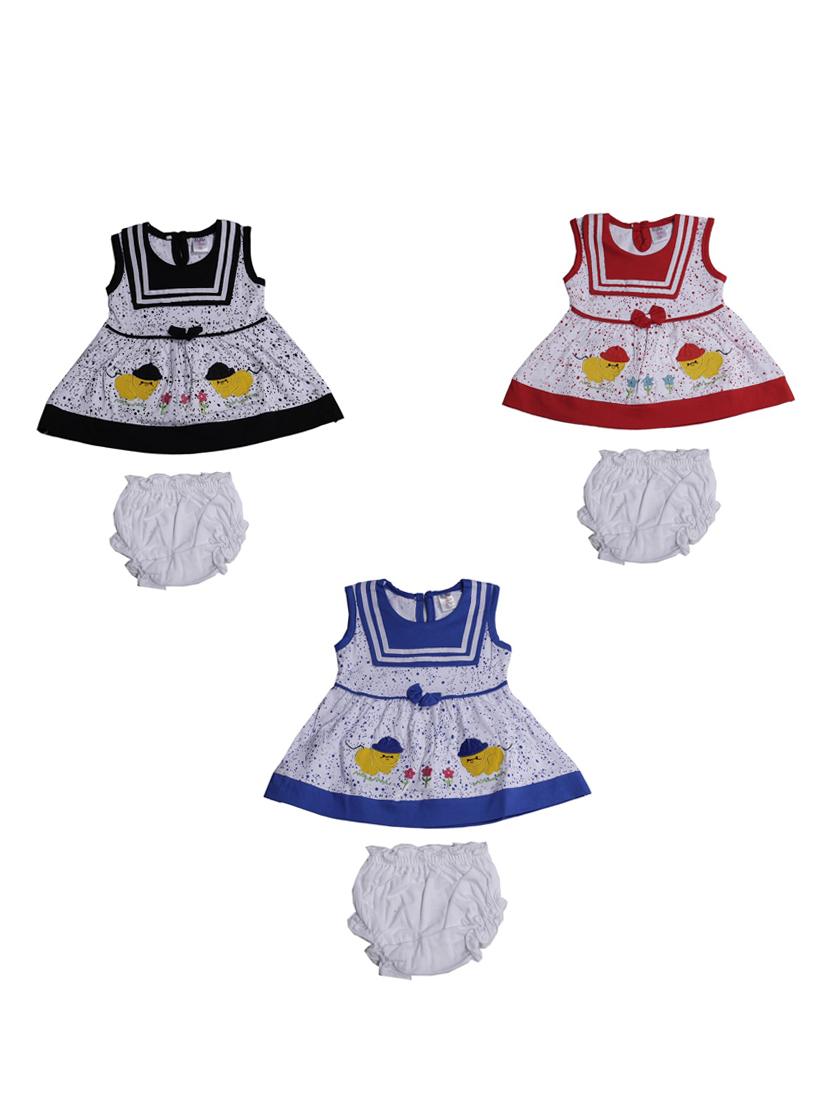 multi colored cotton frock - 17472298 - Zoom Image - 1