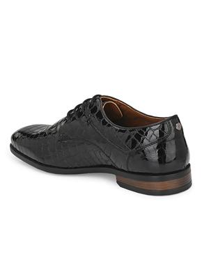 black patent leather laceup oxfords - 17472461 - Standard Image - 3
