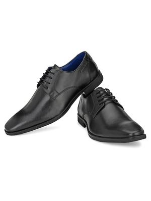 black leather laceup oxfords - 17472465 - Standard Image - 2